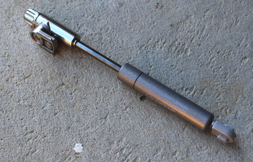 Gasdæmper "Karby" 244 mm c/c 80 Newton UP, silver
