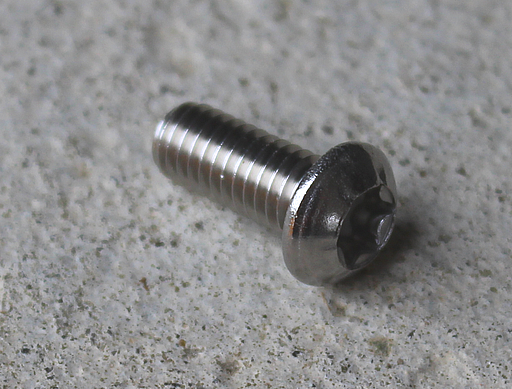 Bolt M6x14 mm, rustfri stål (A2)