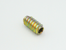 Iskruningsbøsning M8xØ15x30 mm, gulgalvaniseret