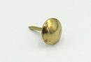 Polstersøm Ø1,4x13 mm m/Ø10 mm hoved, messingfarvet (100 stk)