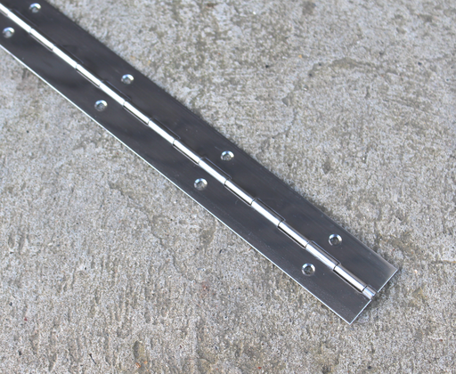Klaverhængsel 32x655 mm, Rustfri stål (Aisi304)