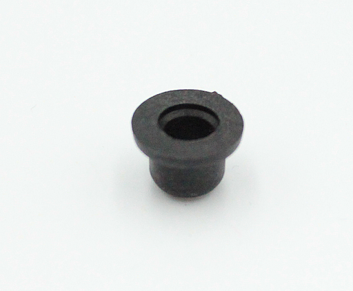 Bøsning til pindhængsel Ø5 mm, sort plastik
