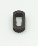 Nøglehulsbeslag t/indstik 11x21 mm, bruneret messing