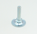 Stillefod m/fast fod M10x40 mm med sekskant, elgalvaniseret