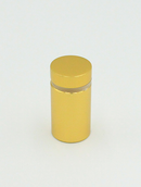 Ophæng til spejl og skilt Ø13x25 mm - lille, messingbelagt (1 stk)