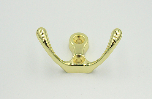 Knag 30x56 mm, messingfarvet