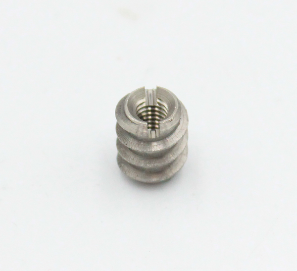 Iskruningsbøsning M4xØ8x10 mm, rustfri stål