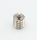 Iskruningsbøsning M6xØ12x15 mm, rustfri stål