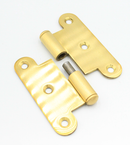 Dørhængsel 90x95 mm - højre, messing