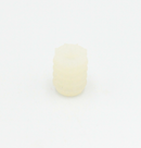 Kophængsel dyvle, hvid plastik (10 stk)