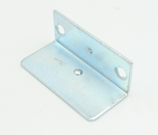 Vinkel 20x17x40 mm med 2 huller, elgalvaniseret