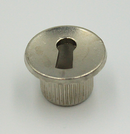 Nøglehulsbeslag til indstik Ø28x16 mm, blank metal