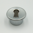 Nøglehulsbeslag til indstik Ø26x14 mm, mat metal