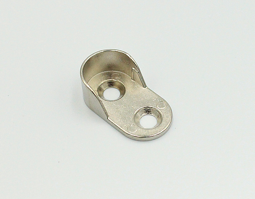 Bøjlestangsholder t/15x30 mm stang, metal (1 stk)