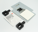 Spejlophængssæt 125x80 mm, metal/plastik