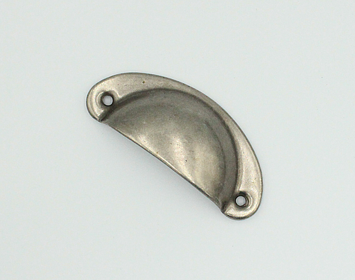 Skålegreb 66 mm c/c, antik zink