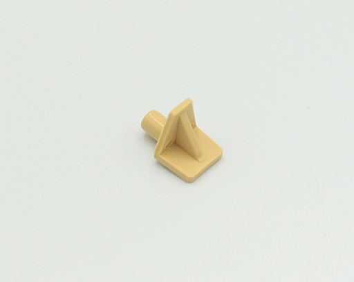 Hyldebærer Ø5 mm V-model, "fyrretræs-look" plastik (10 stk)