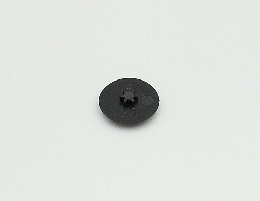 Dækhætte til torx 20, sort (10 stk)