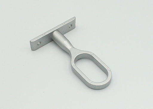 Bøjlestangsholder t/15x30 mm stang, mat (1 stk)