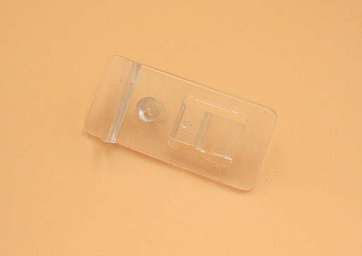 Glashyldebærer 36x17 mm til 16 mm glasplade, transparent (10 stk)