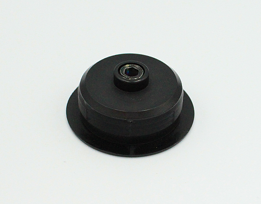 Stillefod t/indboring Ø40 mm, sort plastik