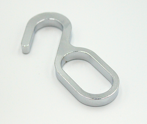 S-krog til 15x30 mm bøjlestang, blank