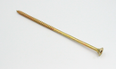 Træskrue Ø6,0x150 mm m/Ø12 mm fladt hoved, gul Climate G3 (1 stk)