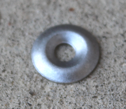 Skive Ø14x2 mm, elgalvaniseret (10 stk)