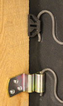 Fjederholder til sofa 30x62x3 mm, gulgalvaniseret