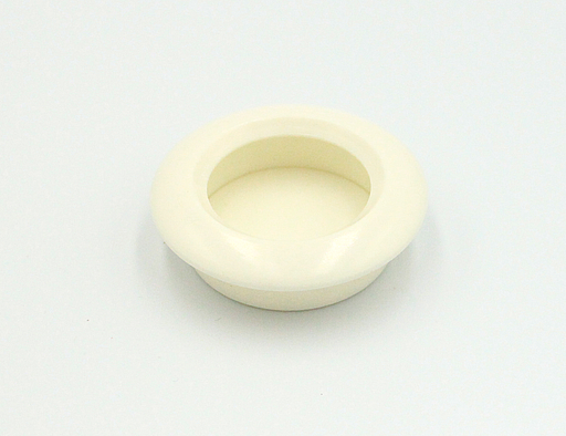 Plastikgreb til ifræsning Ø40 mm, hvid
