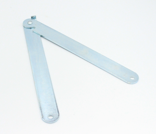 Skærehængsel 20 mm m/stop, metal