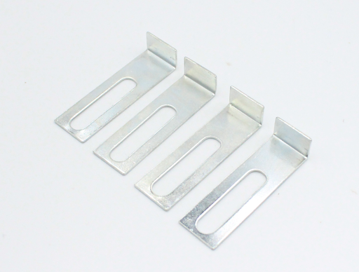 Vinkel 50x15x10 mm, elgalvaniseret (4 stk)