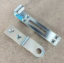 Hængelåsebeslag 100x20 mm, elgalvaniseret (sæt)