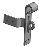 Hængelåsebeslag 100x20 mm, elgalvaniseret (sæt)