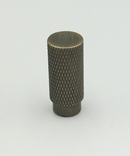 Metalknop "Orø" Ø12x28 mm, mat antik