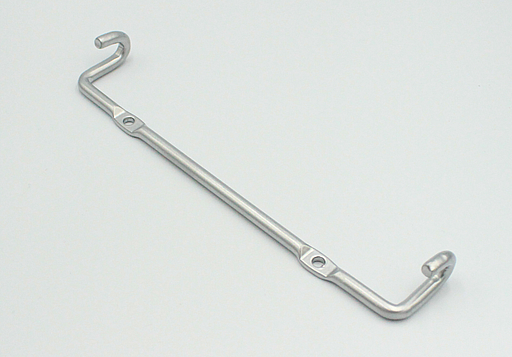 Ophængsbeslag/krog til trådkurv 165x30 mm, elgalvaniseret