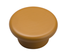 Træknop Ø45x22 mm, okkergul