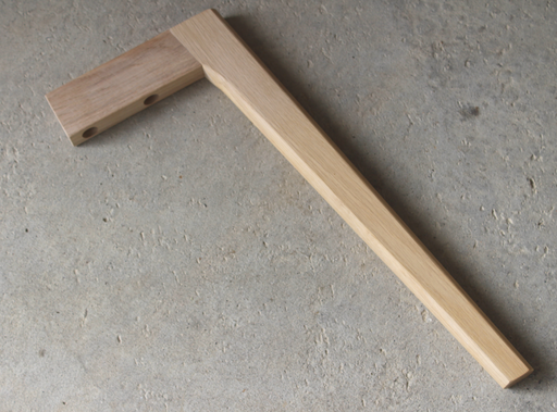 Sofabordben 25x180 mm, ubehandlet eg