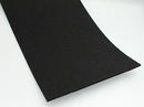 Filt - selvklæbende - 3,5 mm tykt, sort kunststof (pr. meter) - flere varianter