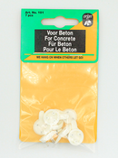 Betonkrog Ø15 mm, hvid (7 stk)