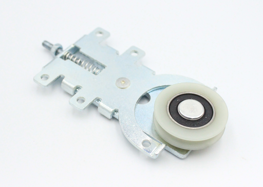 Bundhjul til fast skydedør Ø33 mm, metal/plastik (1 stk)
