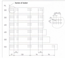 Skuffeudtræk Softclose-funktion og fuldt udtræk, metal (sæt) - flere varianter