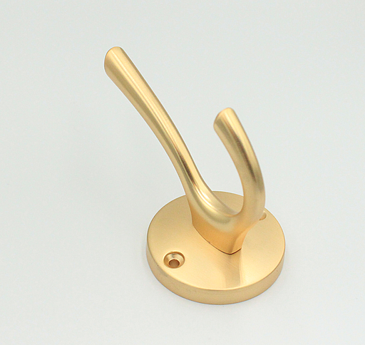 Knag Ø59 mm, messingfarvet