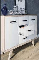 Kugleudtræk 45 mm Push to open/Soft to close funktion, metal (sæt)