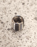 Pinolskrue med flad ende, rustfri stål (A2)