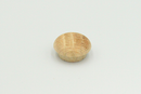 Dækknap med hoved, ubehandlet egetræ (10 stk)