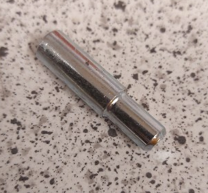 Hyldebærer stift Ø8/10x40 mm, elgalvaniseret