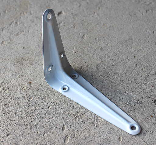 Hyldeknægt 75x100 mm, hvidmalet metal