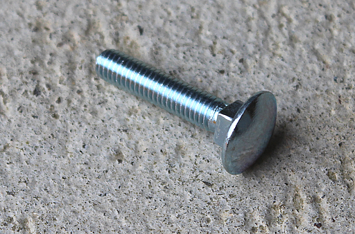 Bræddebolt M5x25 mm, elgalvaniseret