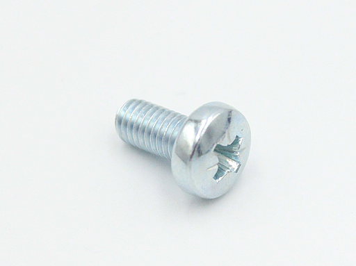 Bolt M5 mm med rundt hoved, elgalvaniseret